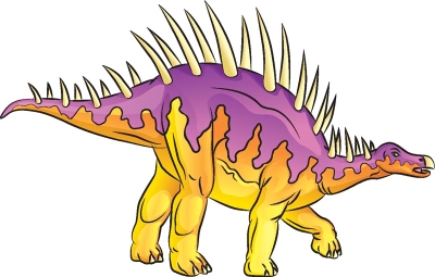 Как нарисовать динозавра Дацентрур