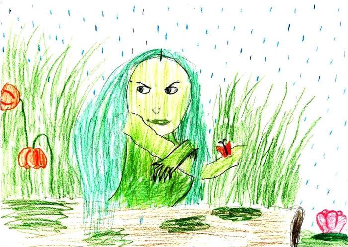 Кикиморы болотная: 80+ идей картинок для срисовки