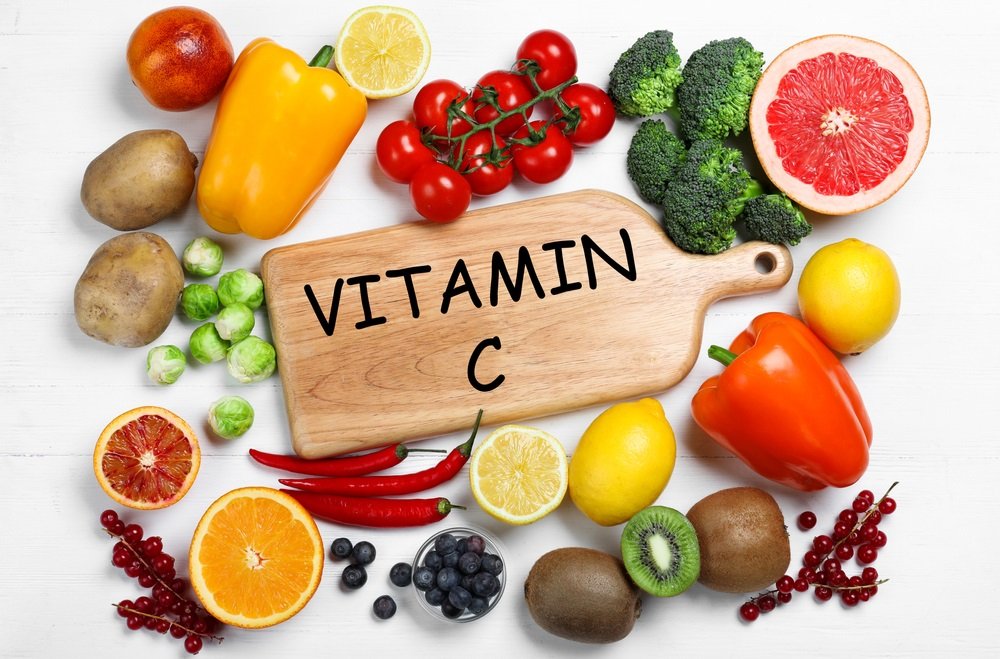 Офощи и фрукты с витамином С