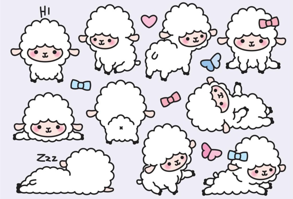 Бумажные сюрпризы овечки