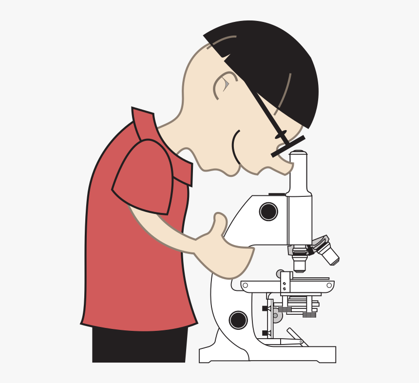 Ребенок с микроскопом рисунок
