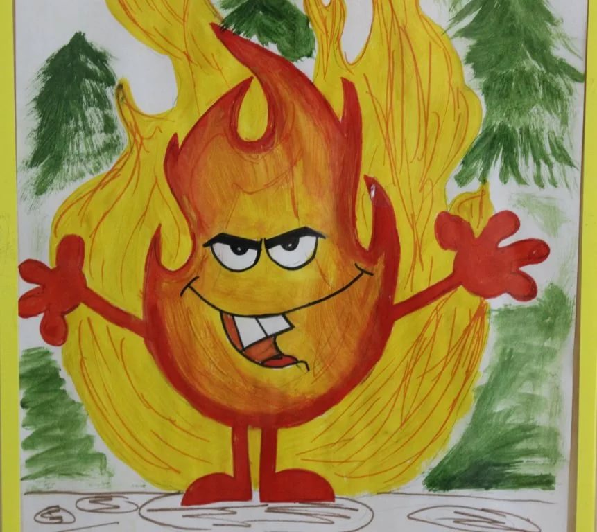 Рисунок огня