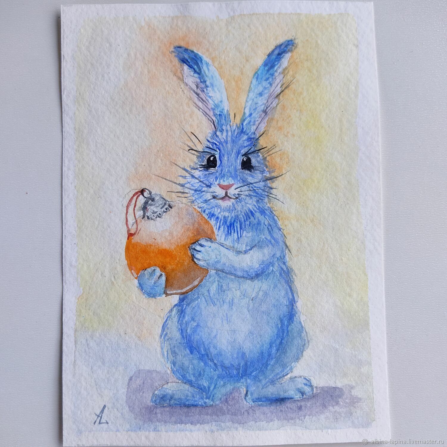 кролик рисунок